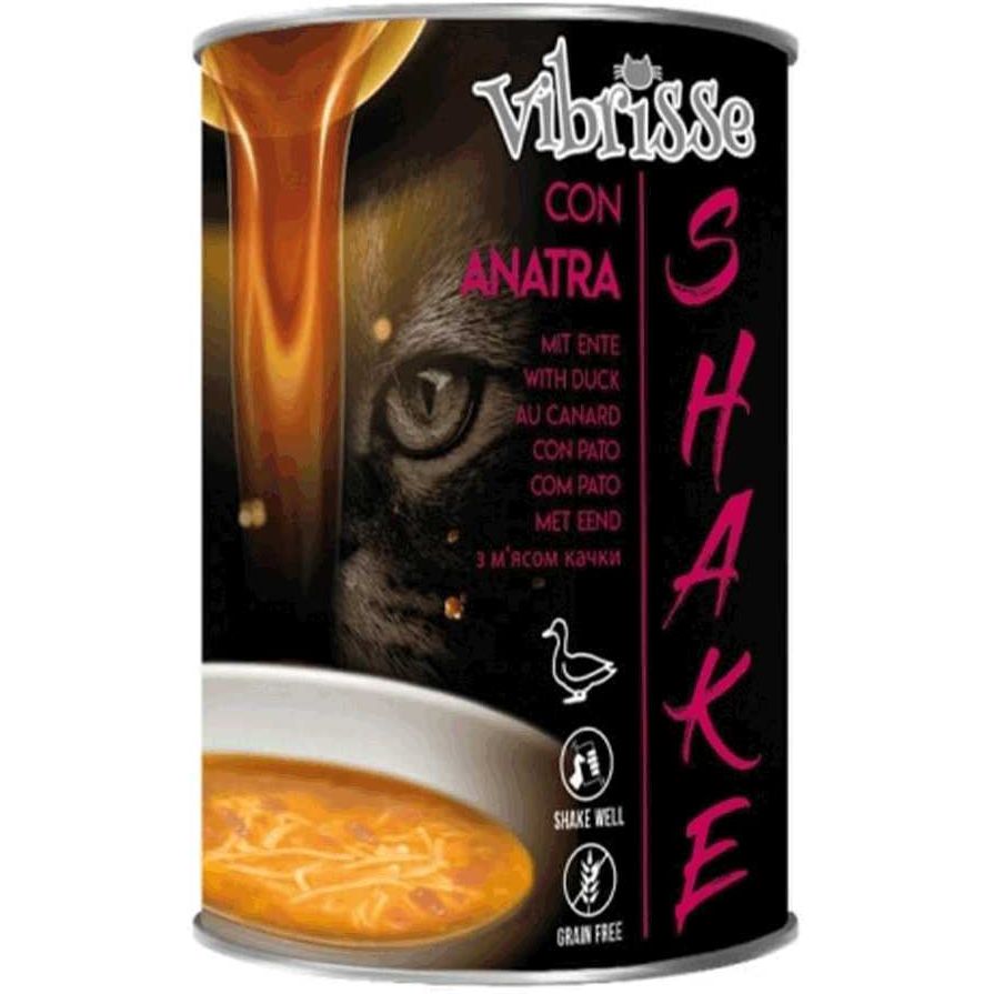 Влажный корм для кошек Vibrisse Shake суп с уткой 135 г - фото 1
