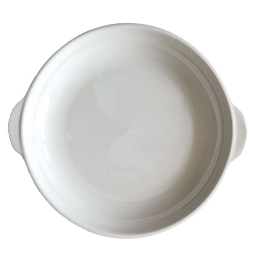 Тарелка S&T с ушками, 22,9 см, белый (503579) - фото 1