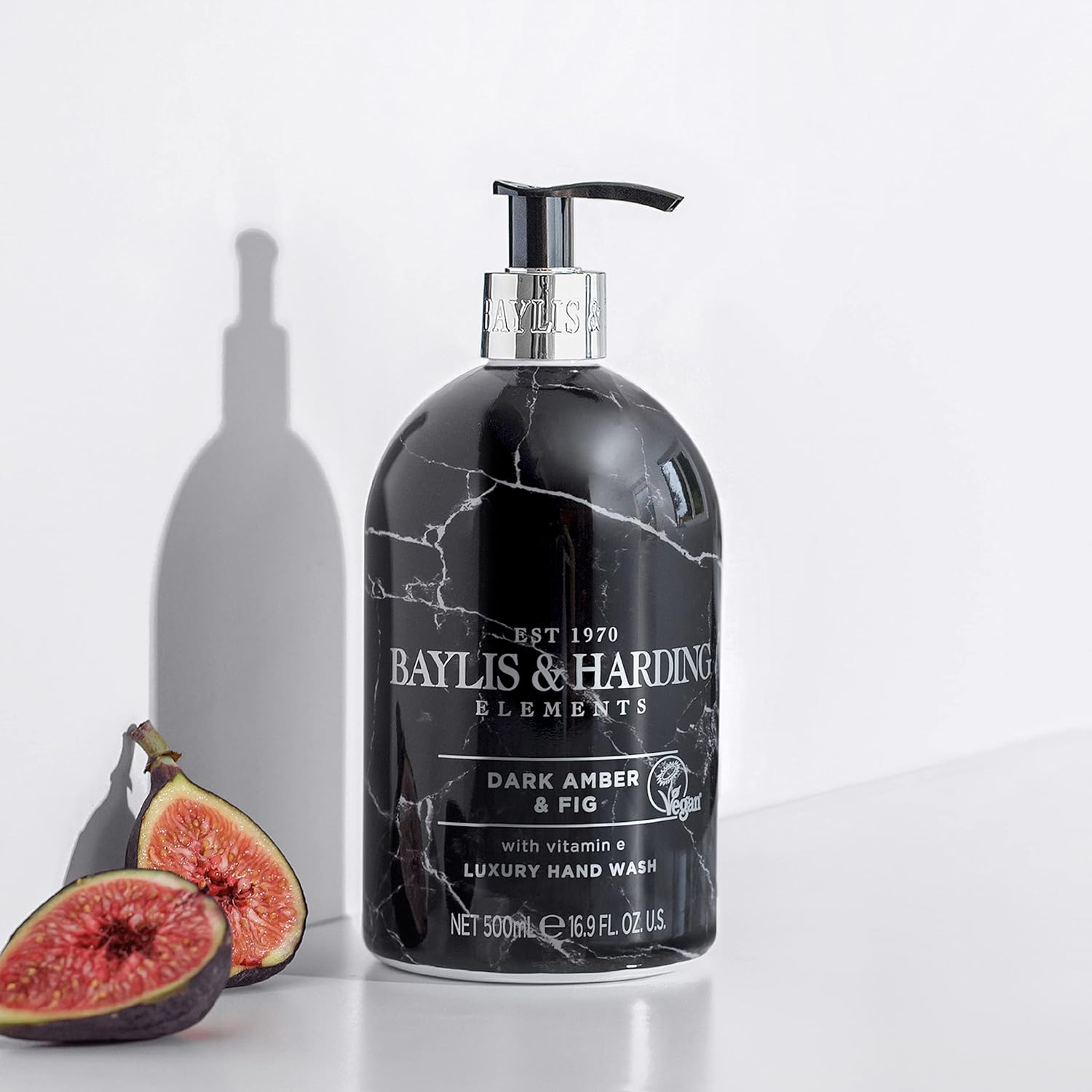 Рідке мило для рук Baylis & Harding Elements Dark Amber & Fig 500 мл - фото 3