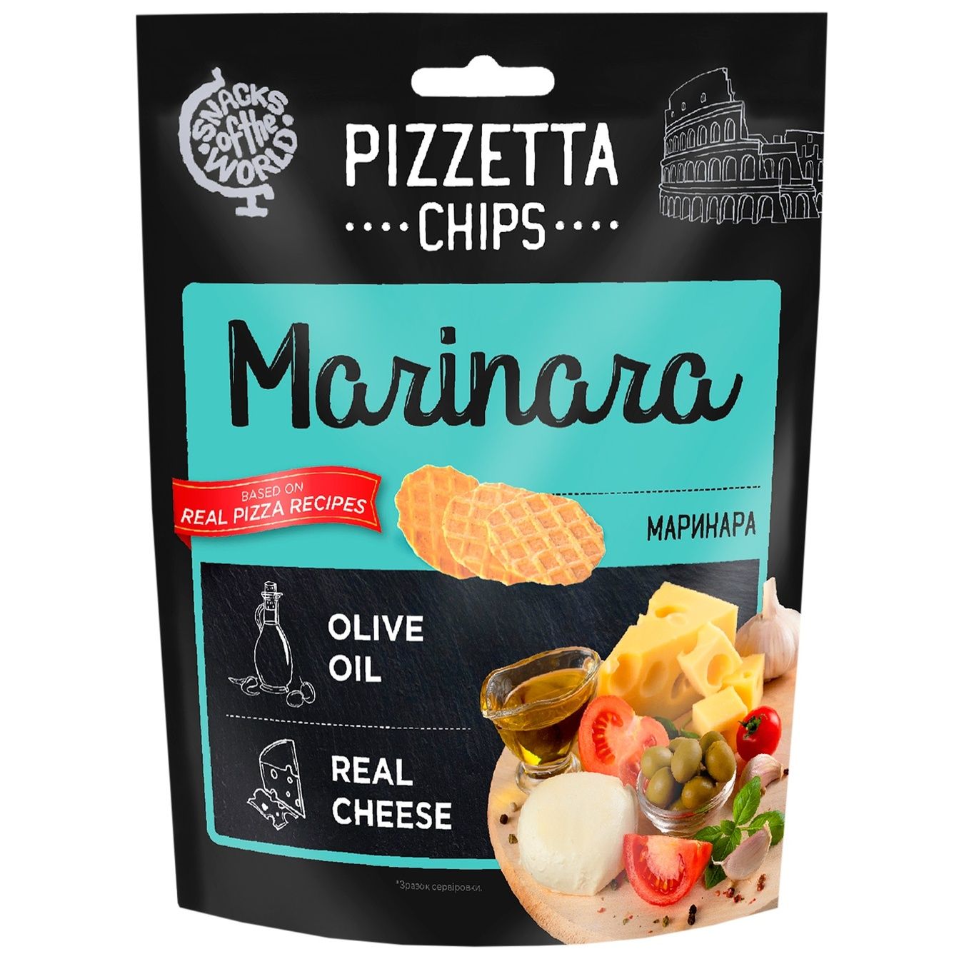 Снеки Snacks of the World Pizzetta Chips Marinara 70 г - фото 1