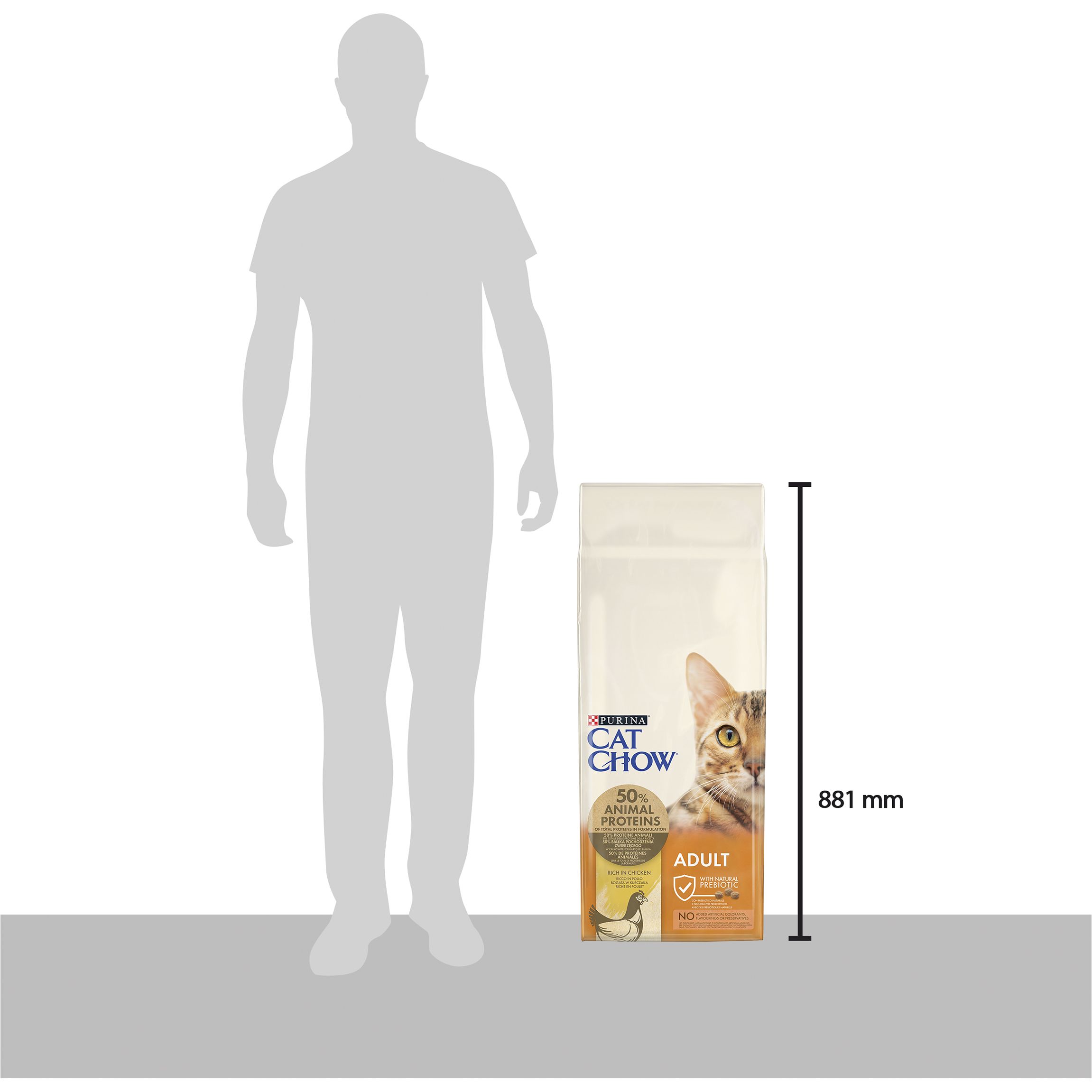 Сухий корм для котів Cat Chow Adult з куркою 15 кг - фото 5
