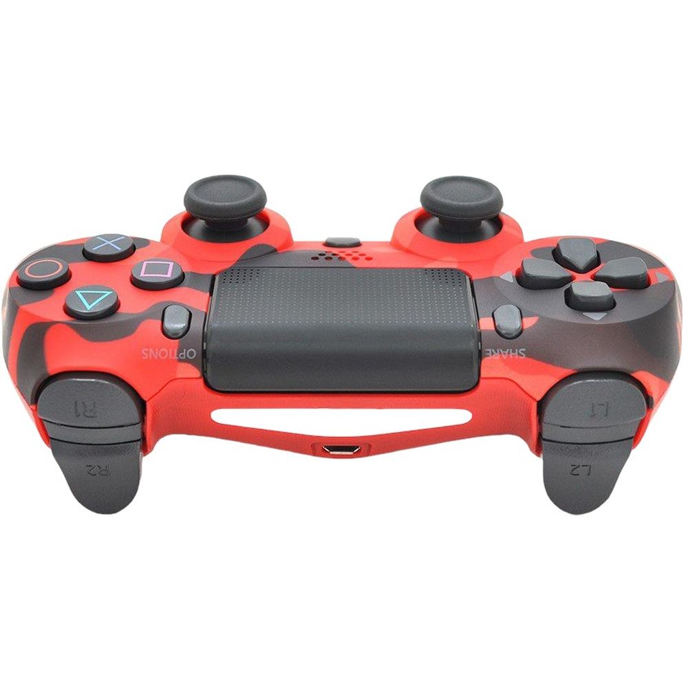 Геймпад джойстик Voltronic DualShock 4 Wireless DoubleShock PS4 haki-red (62187) - фото 2