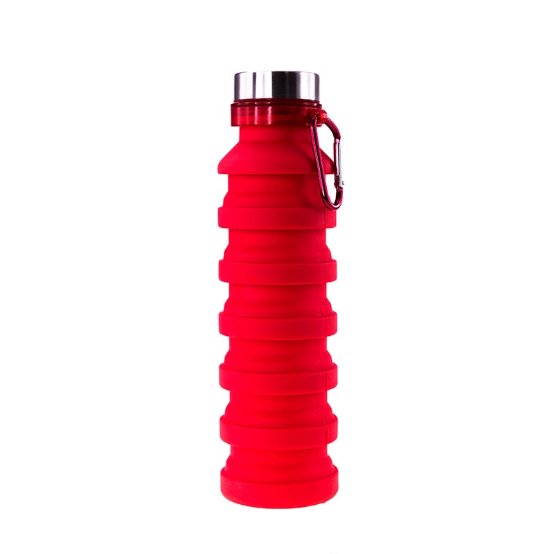 Пляшка для води Bergamo Pagoda, 550 мл, червоний (3000B-2) - фото 1