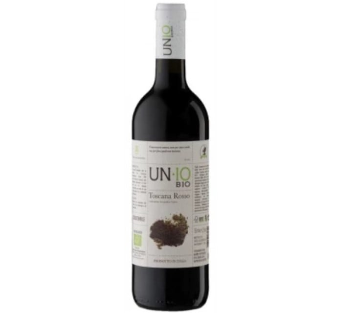 Вино Castelli del Grevepesa UN-IO Bio Rosso Toscana, 13,5%, 0,75 л - фото 1