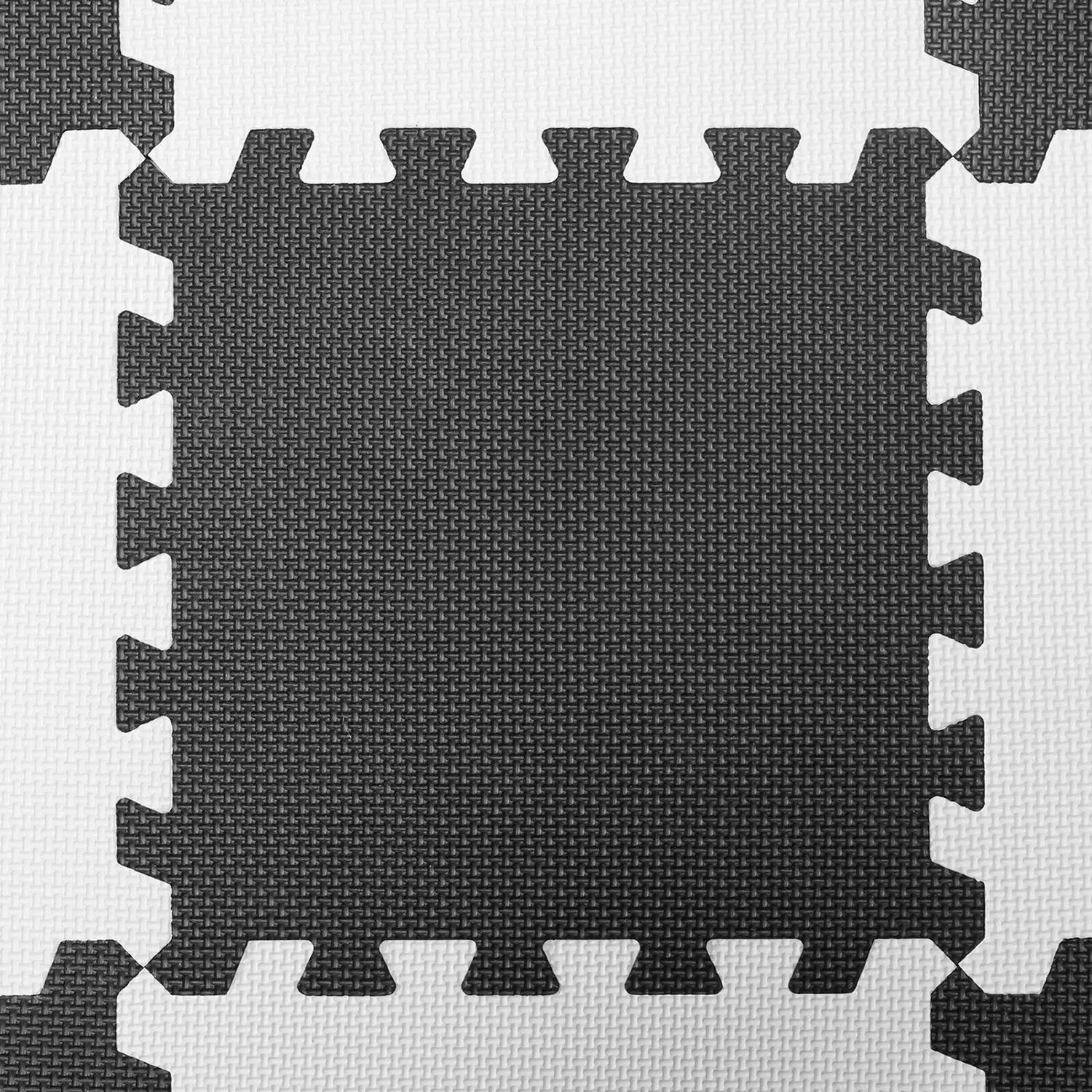 Коврик-пазл Kinderkraft Luno черный, 30 элементов (00-00158791) - фото 10