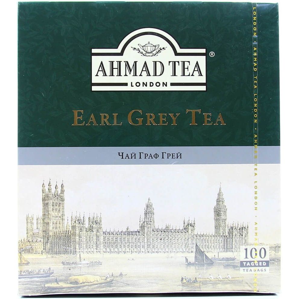 Чай Ahmad tea Граф Грей, 200 г (100 шт. по 2 г) (465970) - фото 1