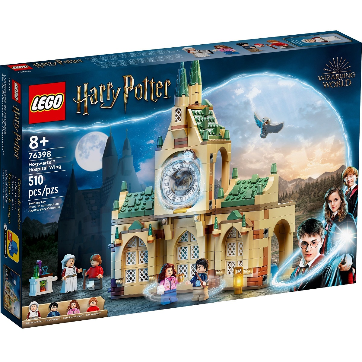 Конструктор LEGO Harry Potter Лікарняне крило Хогвартсу, 510 деталей (76398) - фото 1
