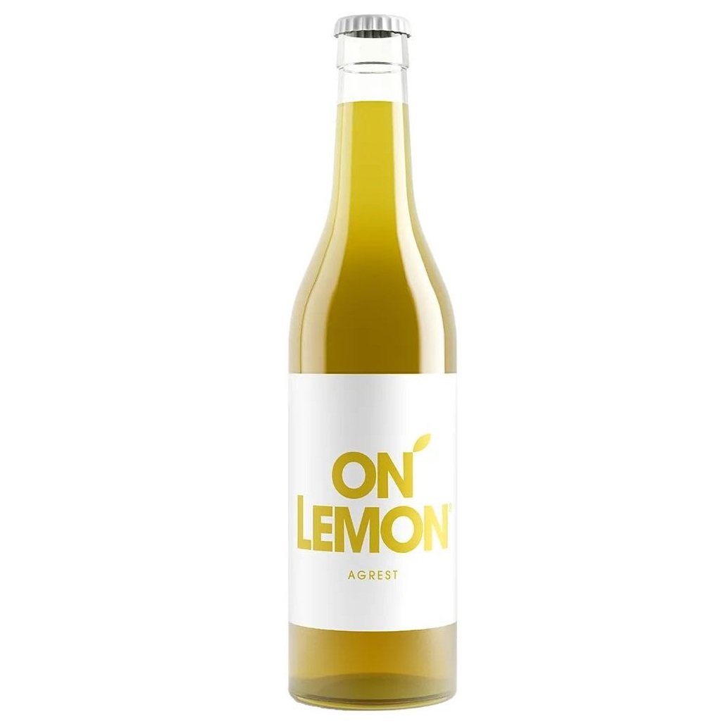 Напій On Lemon Аґрус безалкогольний 0.33 л - фото 1