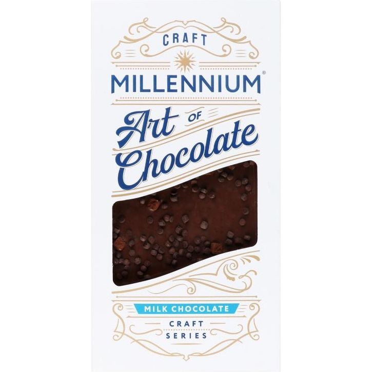 Шоколад молочний Millennium Craft Series кранчі-печиво брауні, 100 г (917261) - фото 1