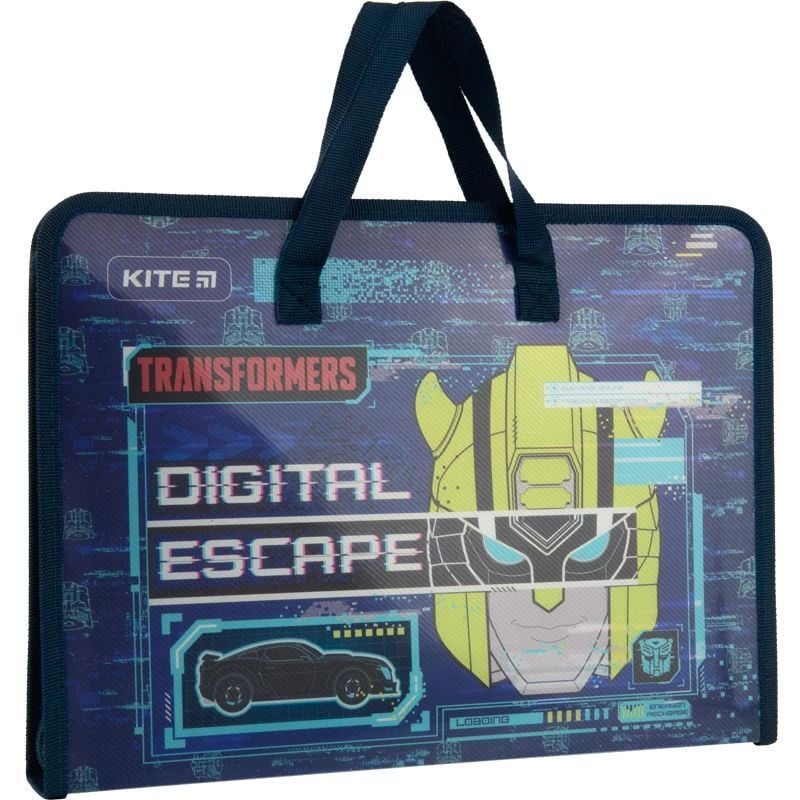 Папка-портфель Kite Transformers на молнии A4 (TF22-202) - фото 2