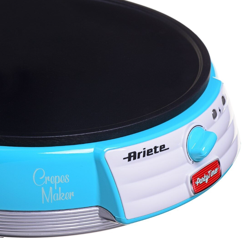 Блинница Ariete Crepes Maker Party Time 0202 голубая - фото 3