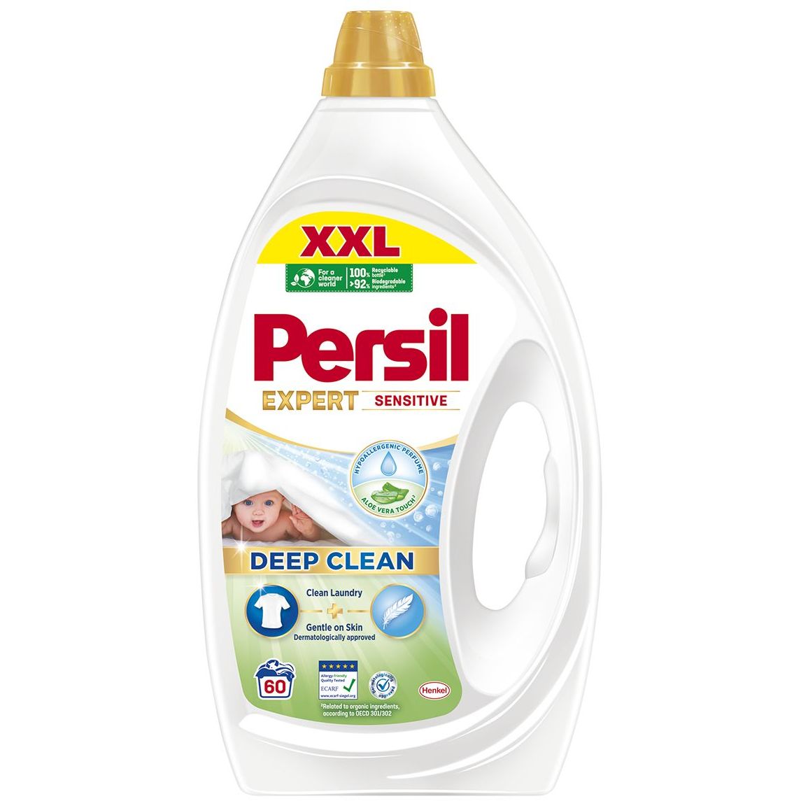 Гель для стирки Persil Сенситив 2.7 л - фото 1