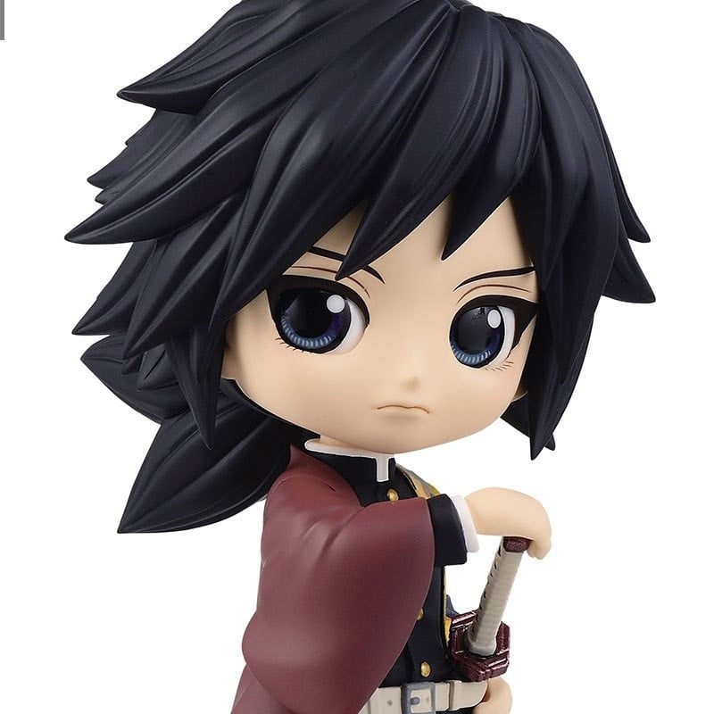 Фигурка Banpresto Q Posket Гию Томиока Клинок уничтожающий демонов Giyuu Tomioka Demon Slayer 14.0 см QP DS 11 - фото 2