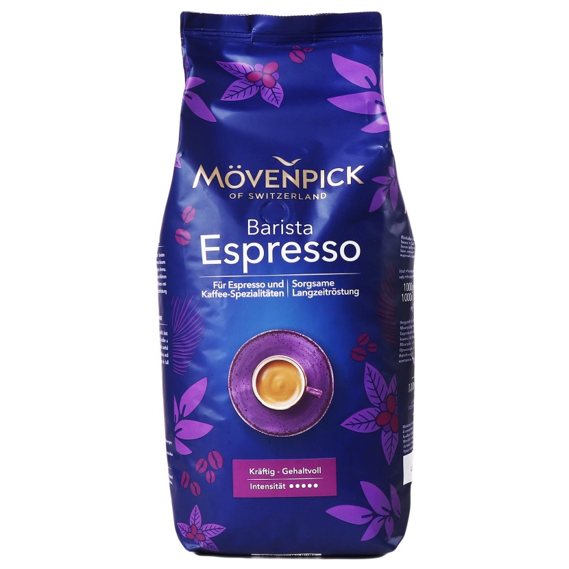 Кофе в зернах Movenpick J.J.Darboven Espresso 1 кг (908181) - фото 1