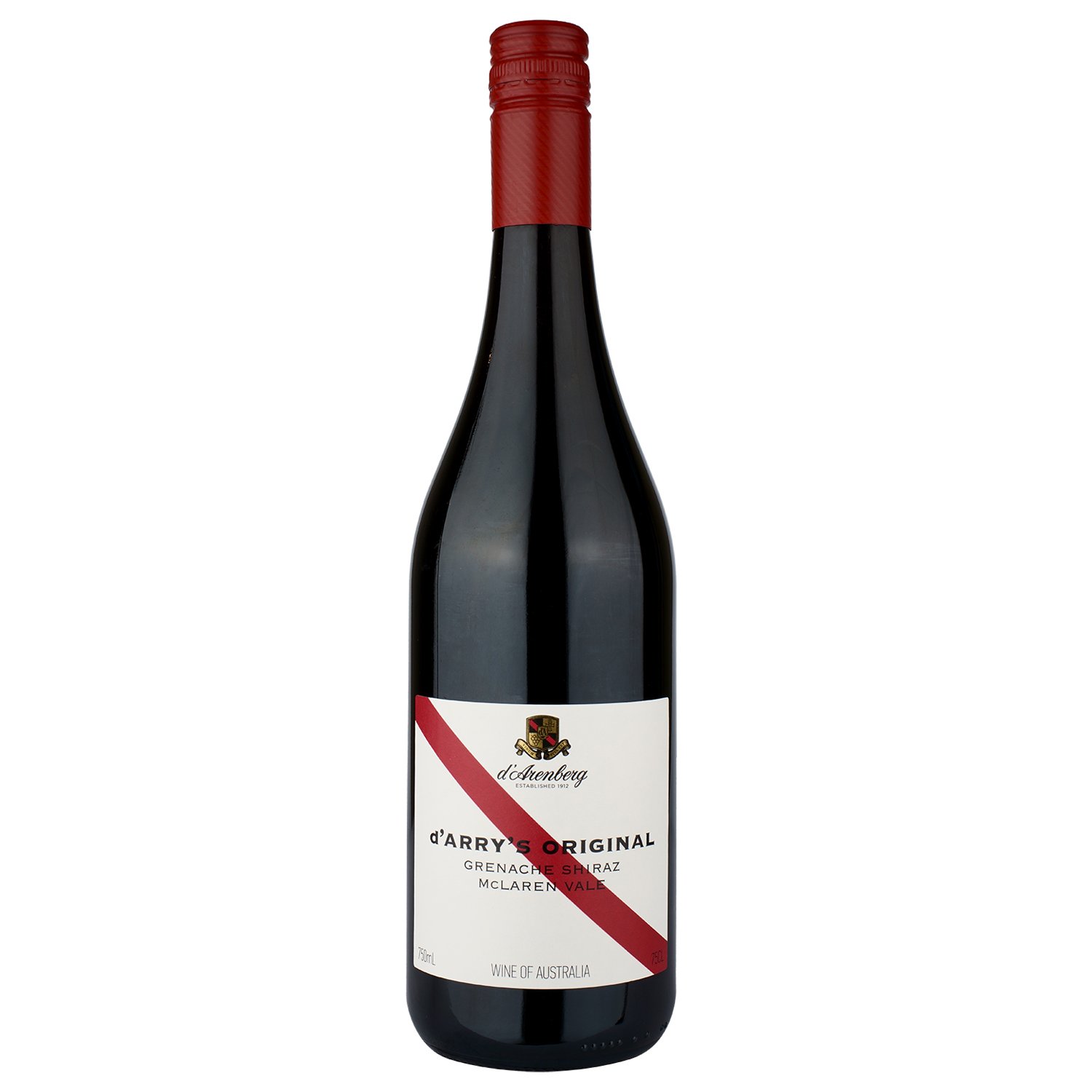 Вино d'Arenberg D'Arry's Original Shiraz Grenache, красное, сухое, 0,75 л (04779) - фото 1