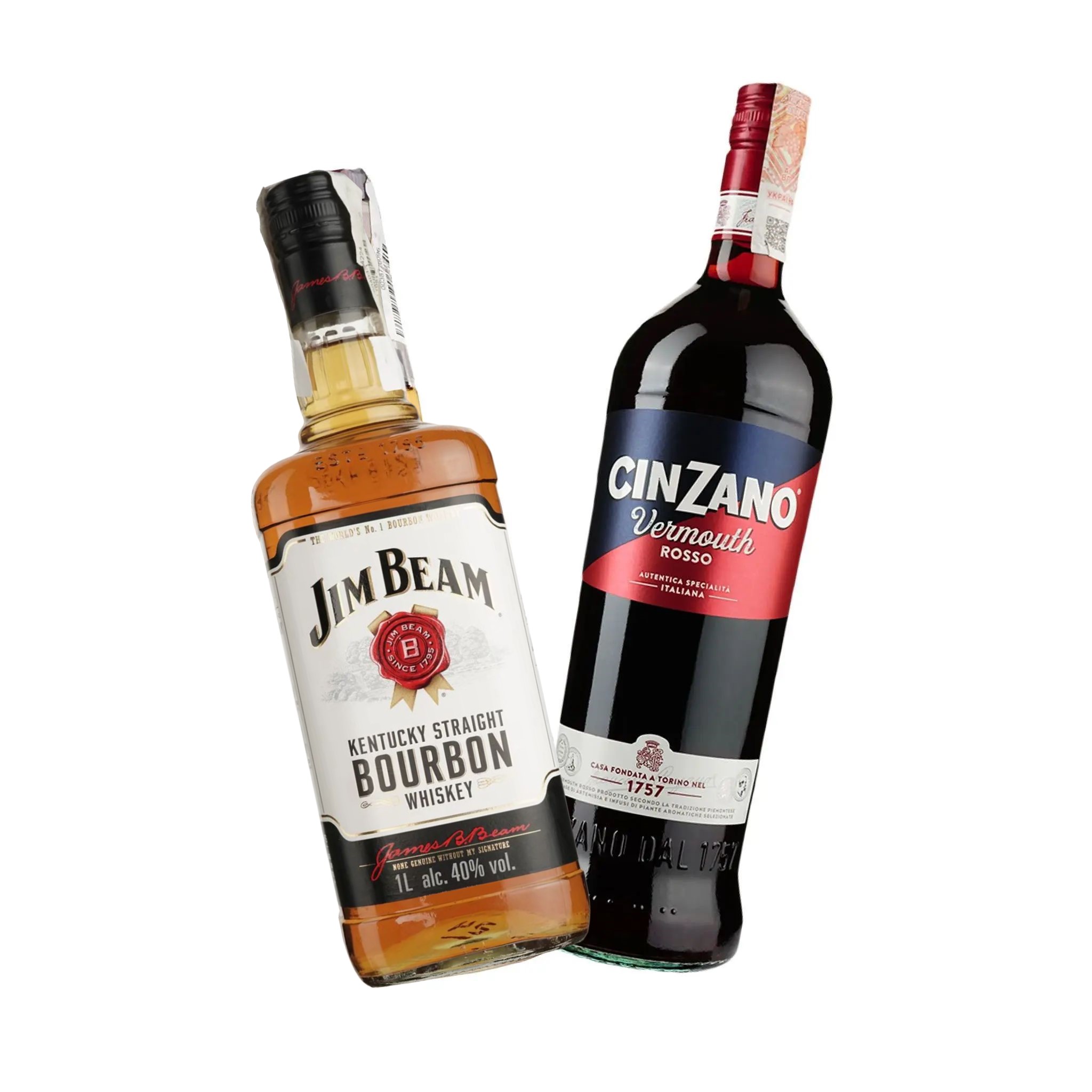 Коктейль Manhattan (набір інгредієнтів) х20 на основі Jim Beam White Straight Bourbon - фото 2