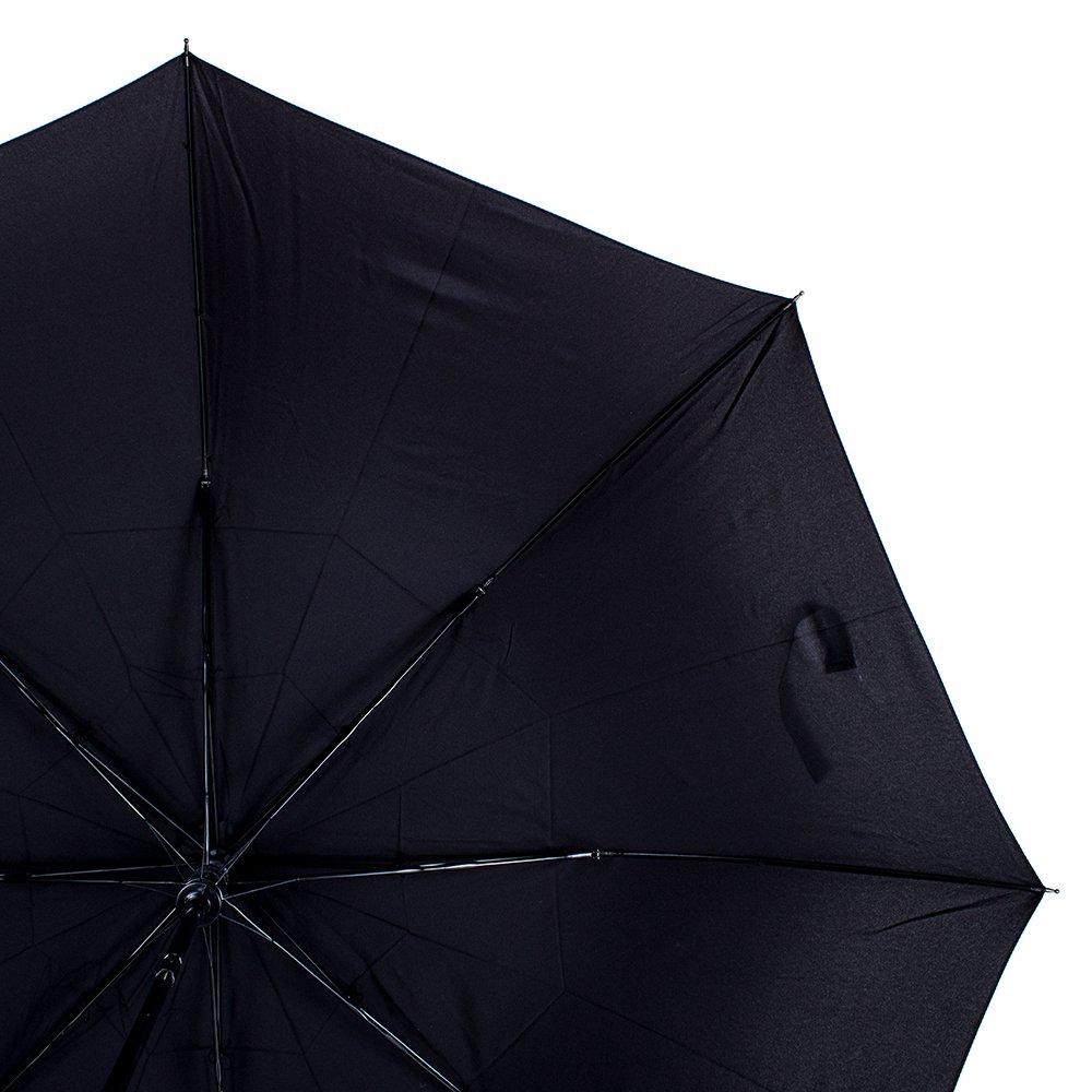 Чоловіча складана парасолька напівавтомат Zest 109 см чорна - фото 3