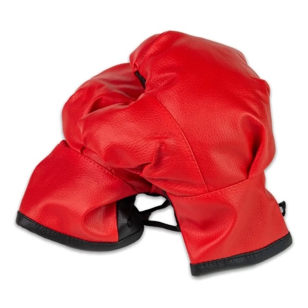 Боксерские перчатки Strateg New 8 унций красно-черные (2077) - фото 2