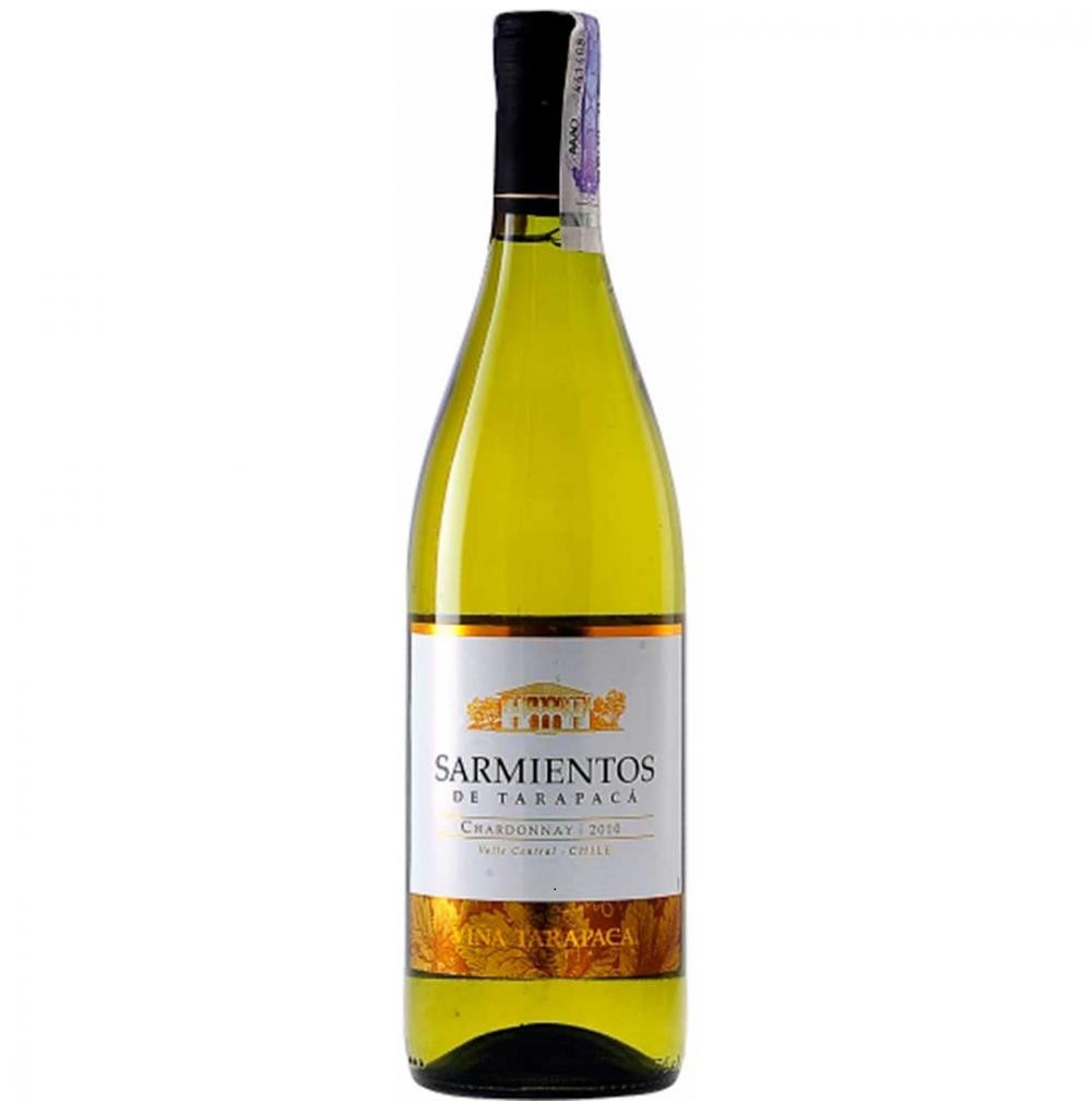Вино Sarmientos de Tarapaca Chardonnay, біле, сухе, 13%, 0,75 л (21421) - фото 1