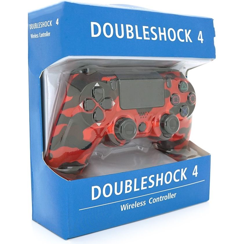 Геймпад джойстик DoubleShock Wireless PS4 Vibration Dualshock 4 Red-Haki - фото 6