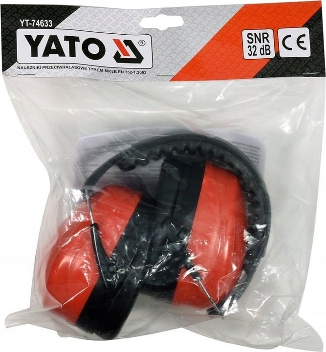 Навушники Yato шумозахисні пластикові 32 ДБ - фото 2