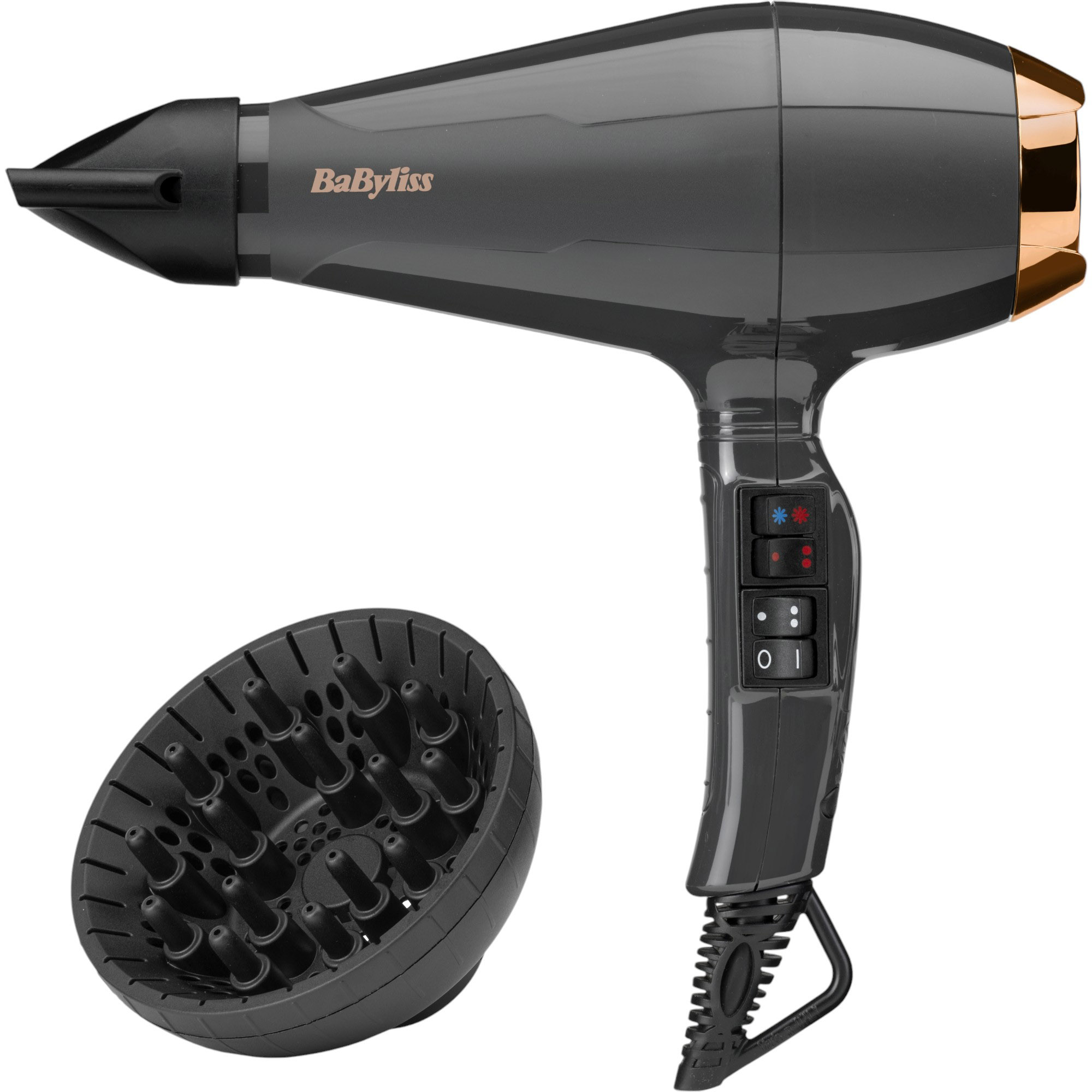 Фен BaByliss Air Pro чорний (6719DE) - фото 1