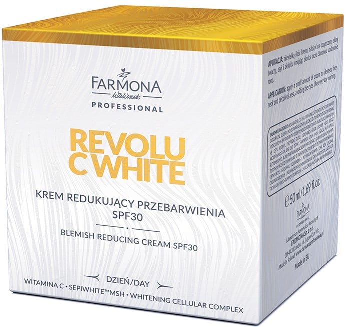Дневной крем для лица Farmona Professional Revolu C White от пигментных пятен SPF30, 50 мл - фото 2