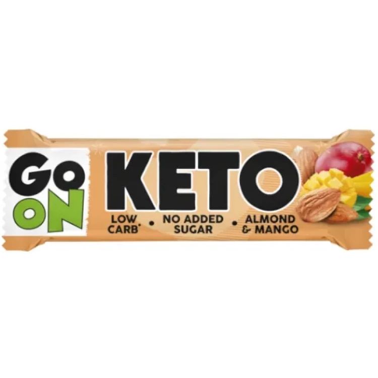 Батончик протеиновый Go On Nutrition Keto Bar Mango 50 г - фото 1