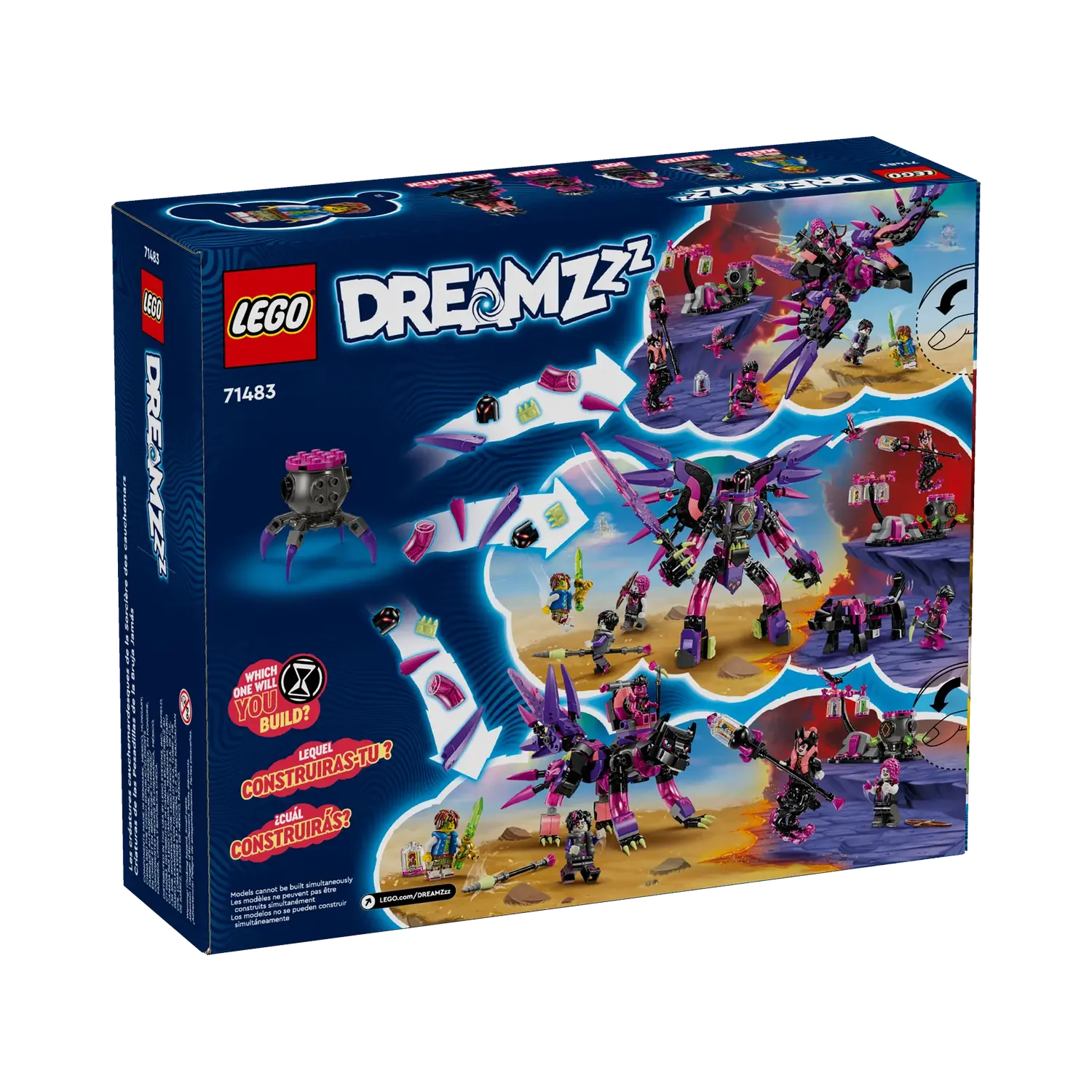 Конструктор LEGO DREAMZzz Кошмарные существа Неведомо 457 деталей (71483) - фото 6