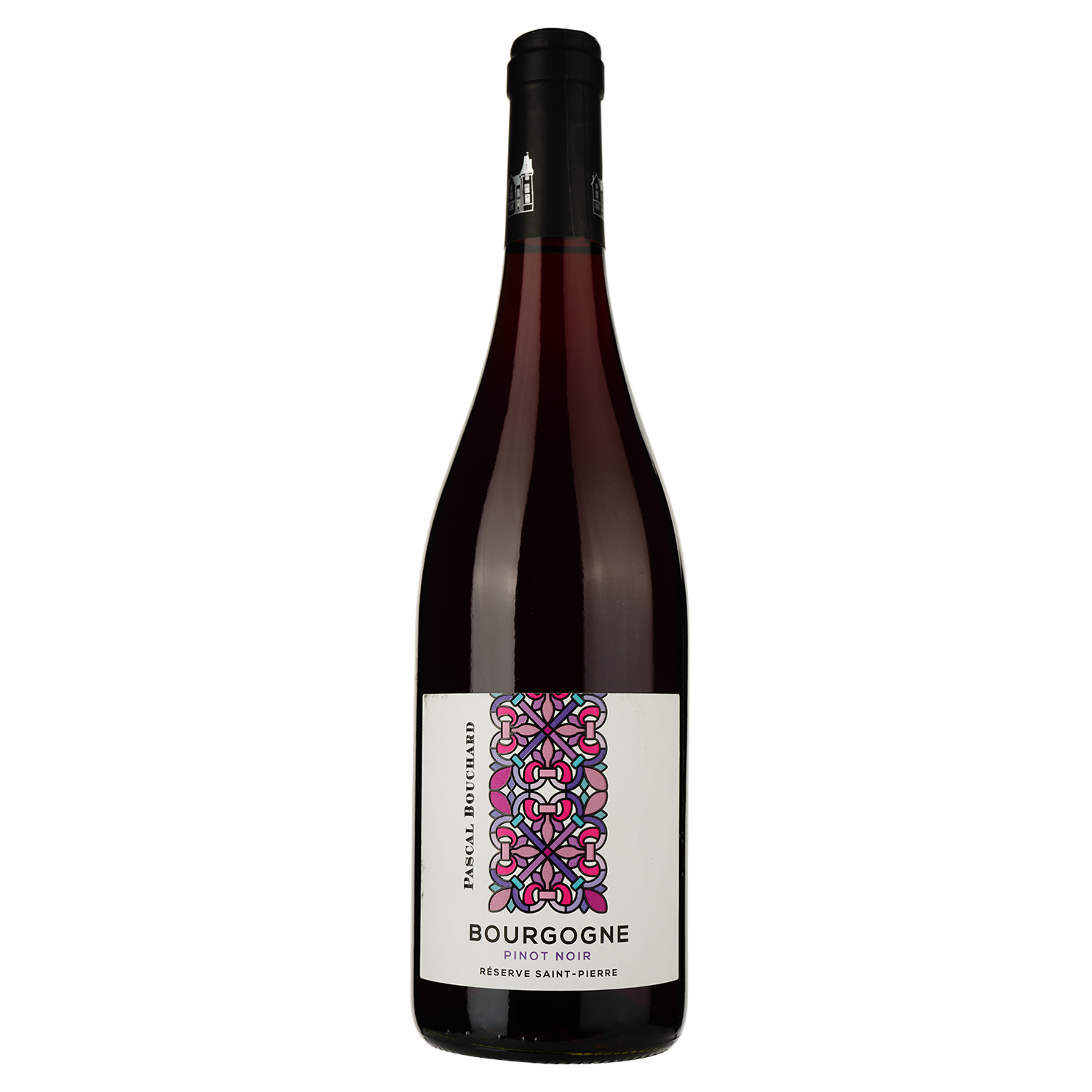 Вино Pascal Bouchard Burgundy Pinot Noir, червоне, сухе, 12,5%, 0,75 л (746876) - фото 1
