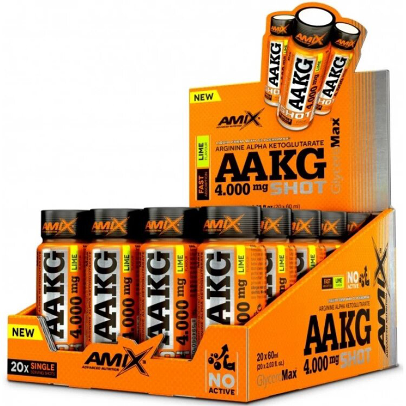 Аргинин Amix AAKG Shot 4000 мг 60 мл лайм - фото 3