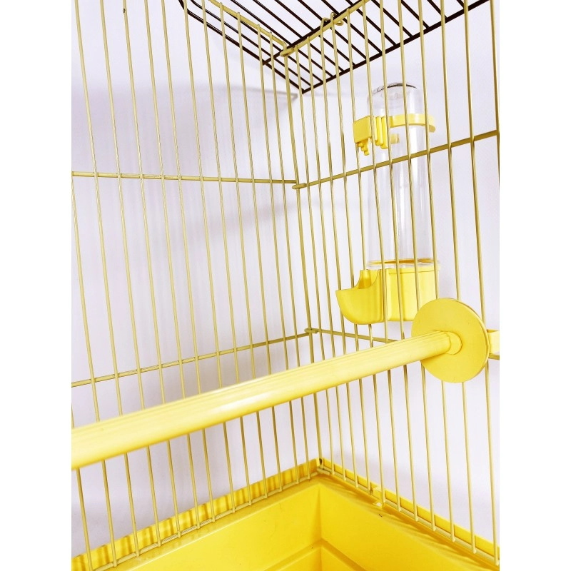 Клетка для птиц Лорі Капучино 50х33х23 см краска (К111) - фото 4