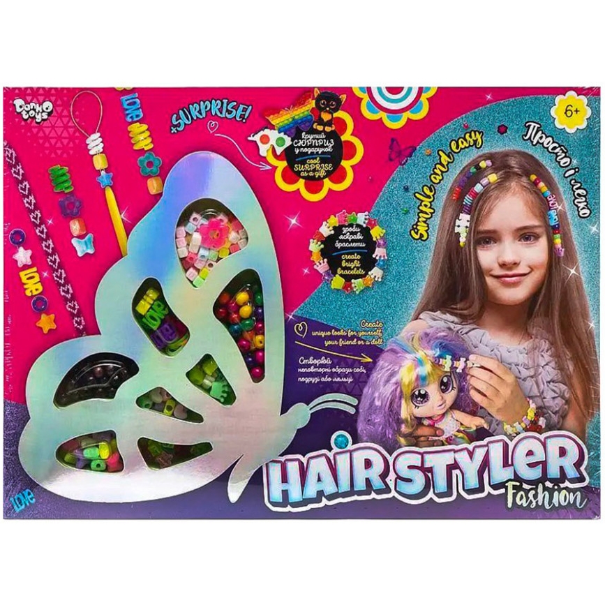 Креативное творчество Danko Toys Hair Styler Fashion HS-01-03 бабочка - фото 1