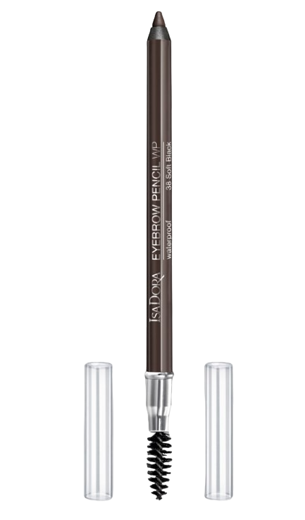 Олівець для брів IsaDora Eye Brow Pencil WP Soft Black тон 30, 1.2 г (492724) - фото 2