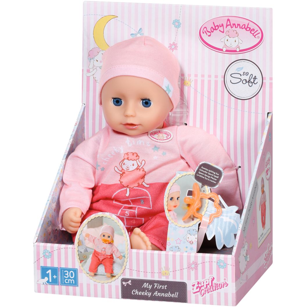 Інтерактивна лялька Baby Born Annabell My first baby Кумедна крихітка 30 см (703304) - фото 3