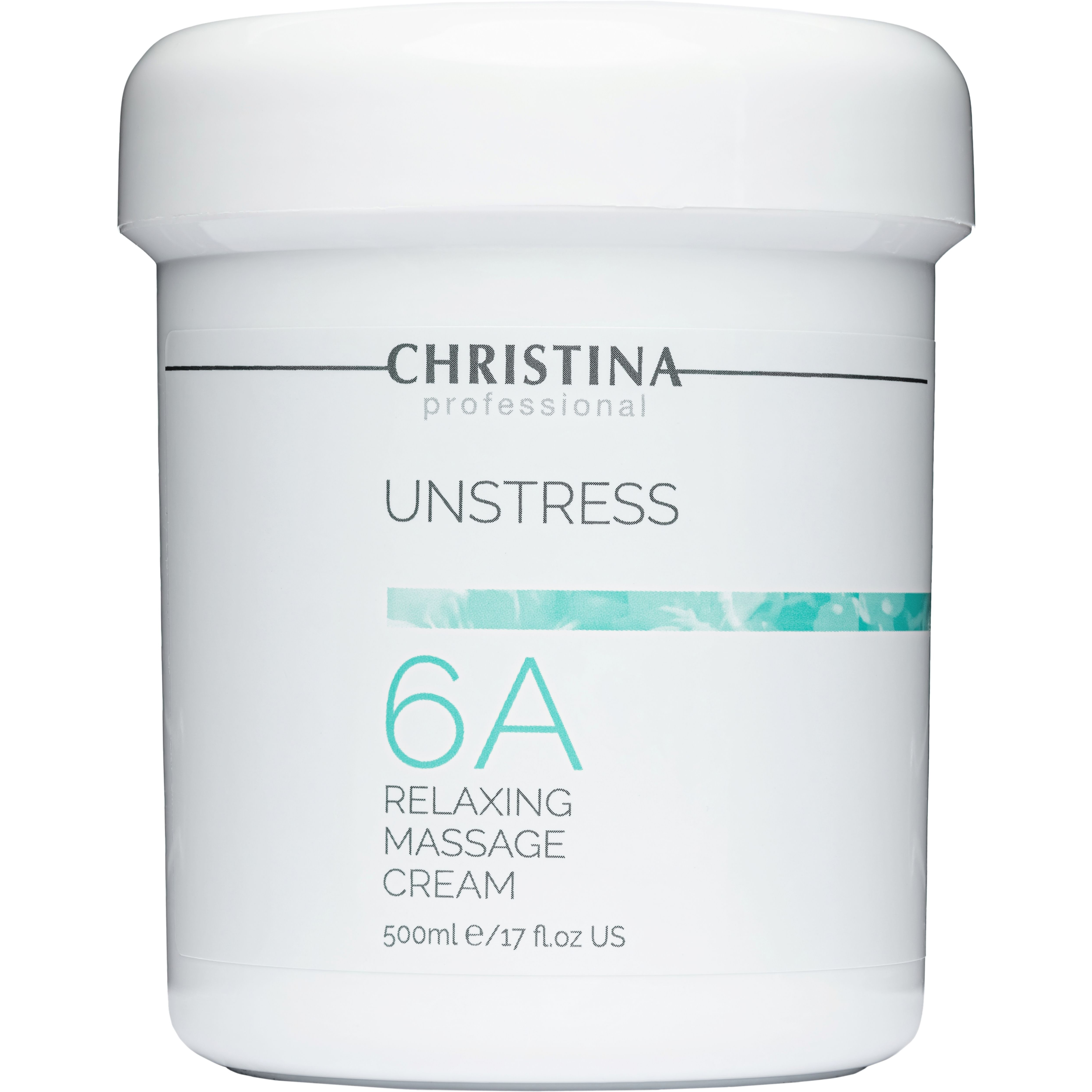 Крем масажний Christina Unstress 6а Relaxing Massage Сream 500 мл - фото 1