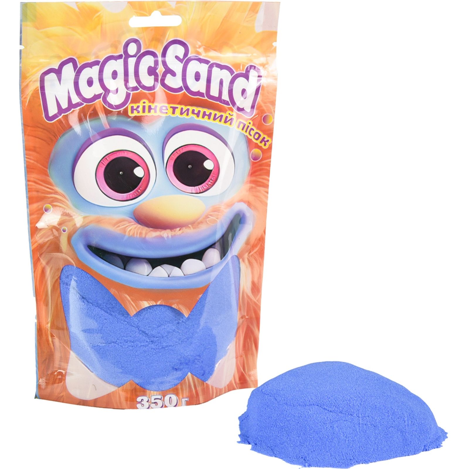 Кінетичний пісок Strateg Magic Sand синій 350 г (39402-9) - фото 1