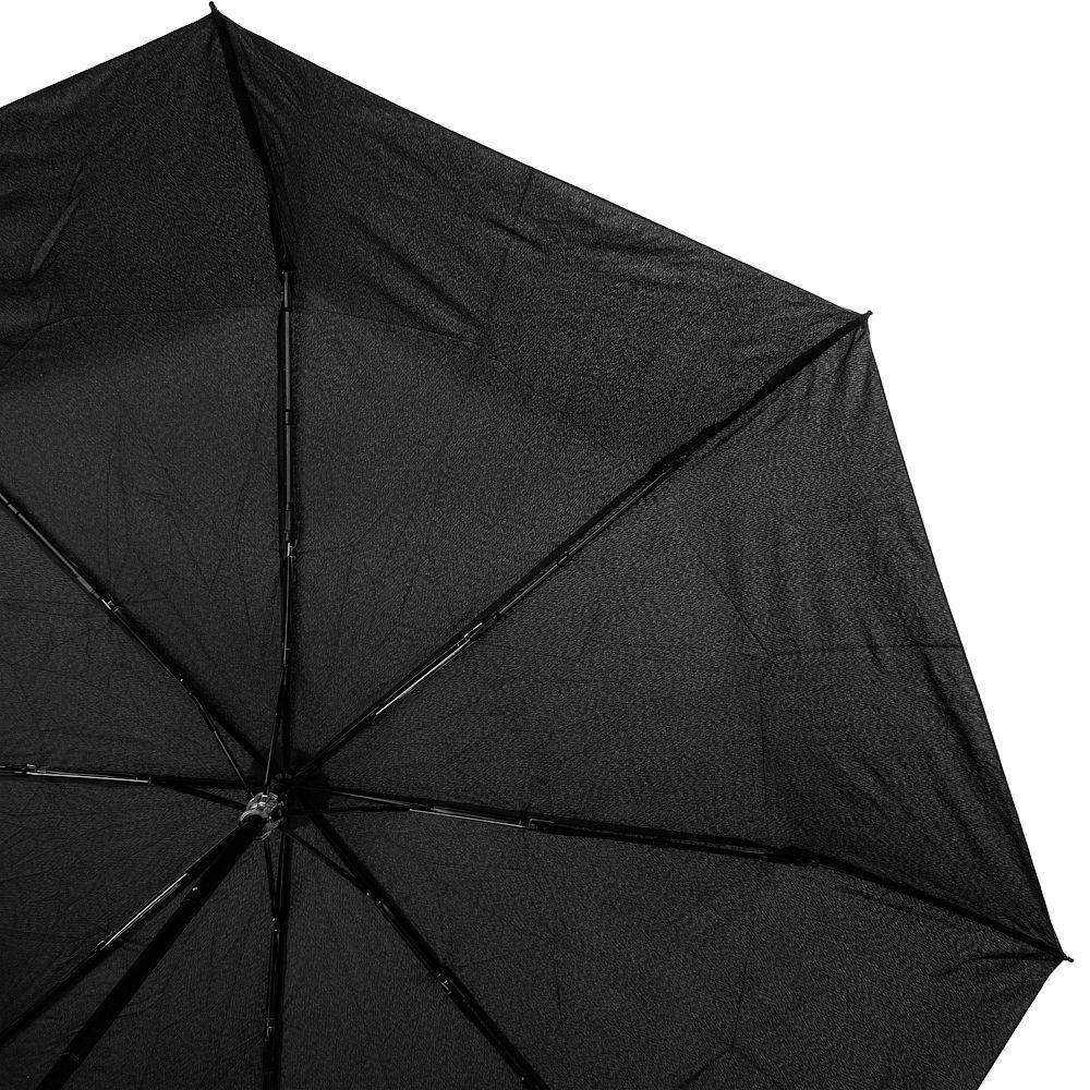 Мужской складной зонтик механический Art Rain 97 см черный - фото 3