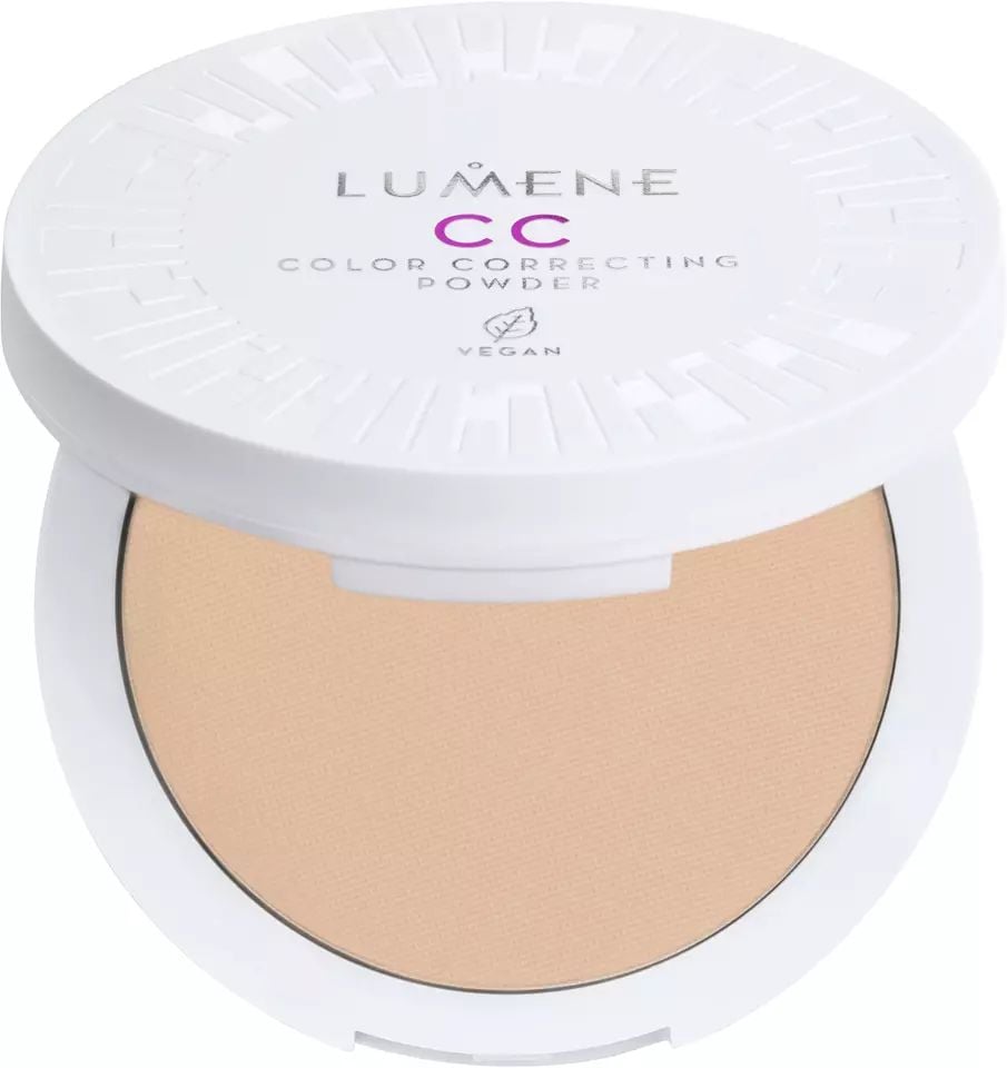 Пудра для обличчя Lumene CC Color Correcting Powder, тон 2, 10 г - фото 1