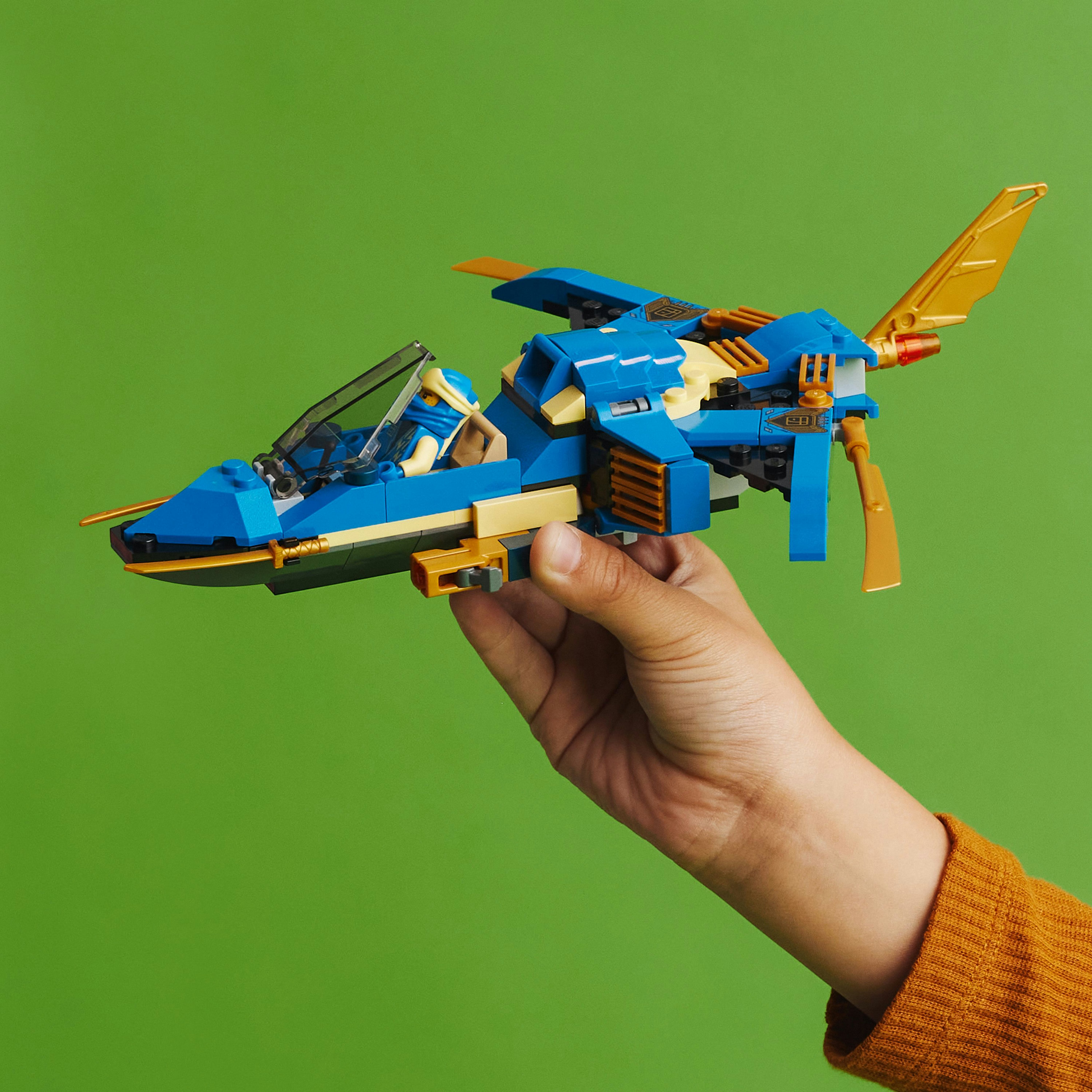 Конструктор LEGO Ninjago Реактивний літак Джея EVO,146 деталей (71784) - фото 5