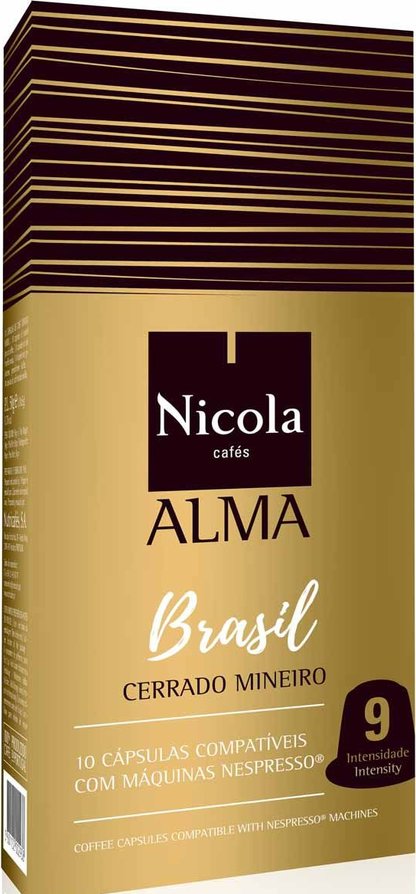 Кава мелена Nicola Бразилія в капсулах, 50 г (789297) - фото 1