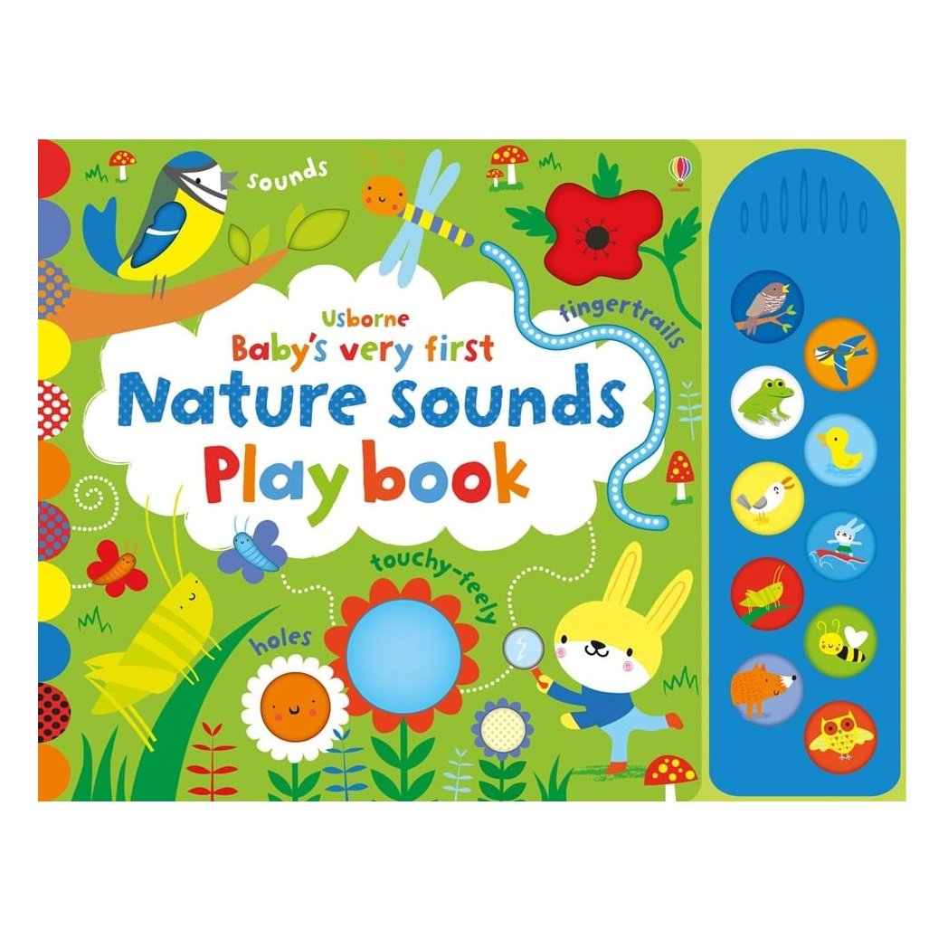 Музыкальная книжка Baby's Very First Nature Sounds Playbook - Fiona Watt, англ. язык (9781474921749) - фото 1