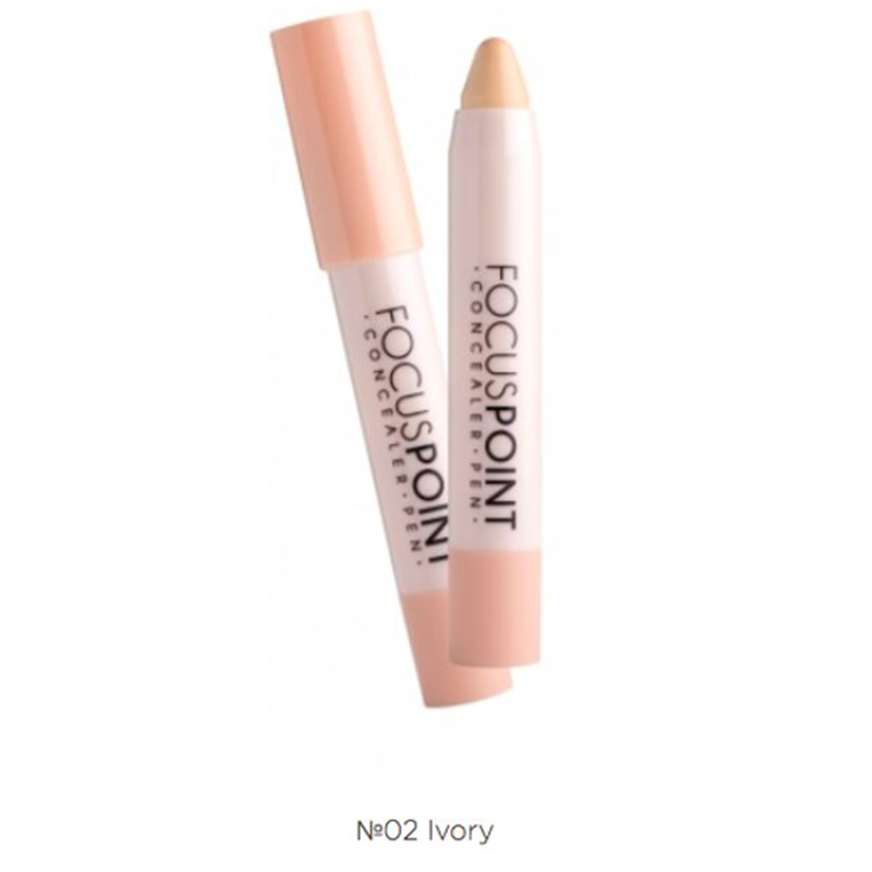 Консилер олівець TopFace Focus Point Concealer Pen PT563 02 Ivory 12 шт. х 4 г - фото 2