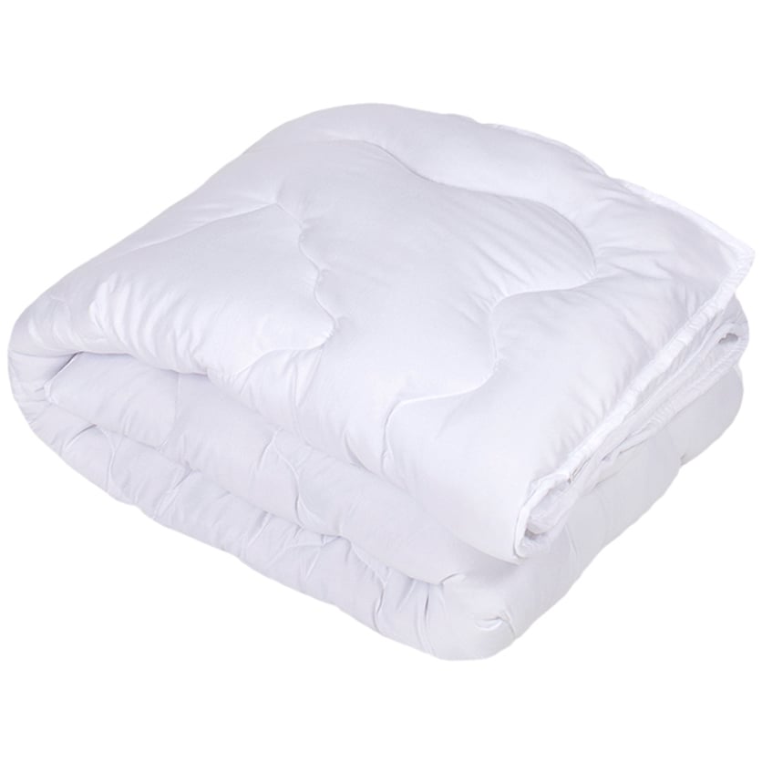 Одеяло Iris Home Softness, двуспальное, 210х170 см, белое (svt-2000022303972) - фото 1