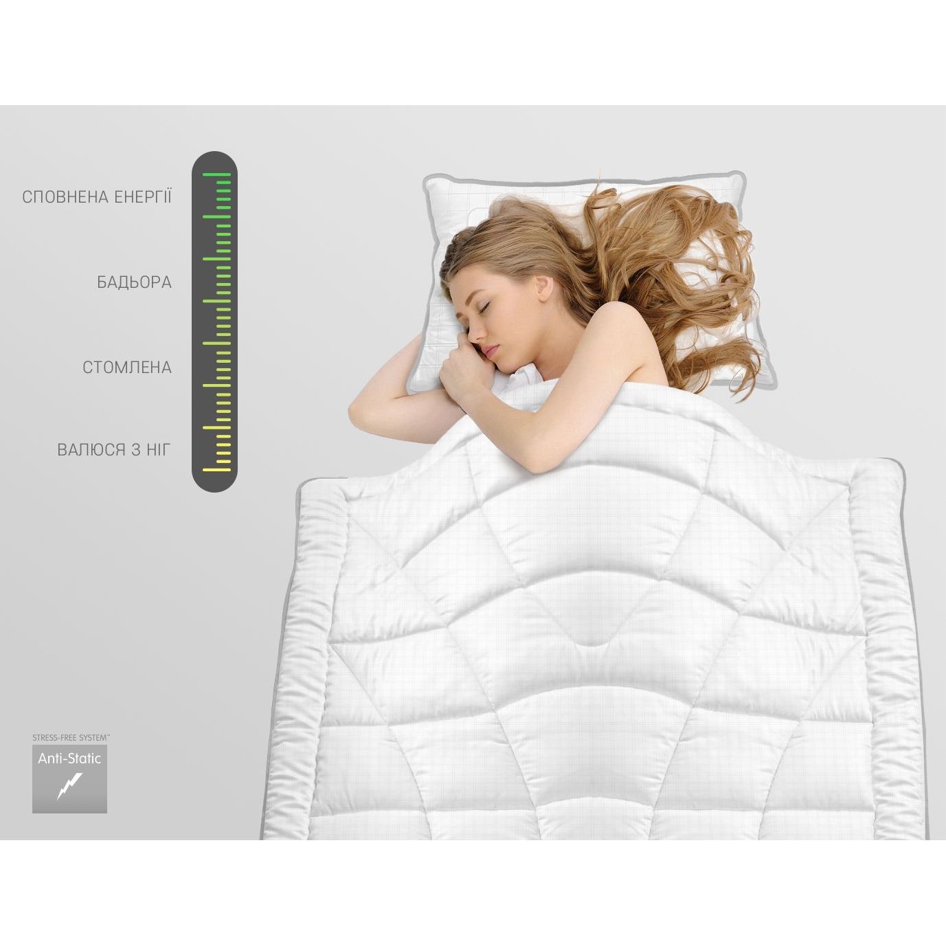 Набор Sonex Antistress Карбон: одеяло 140х205 см + подушка 50х70 см (SO102196) - фото 6