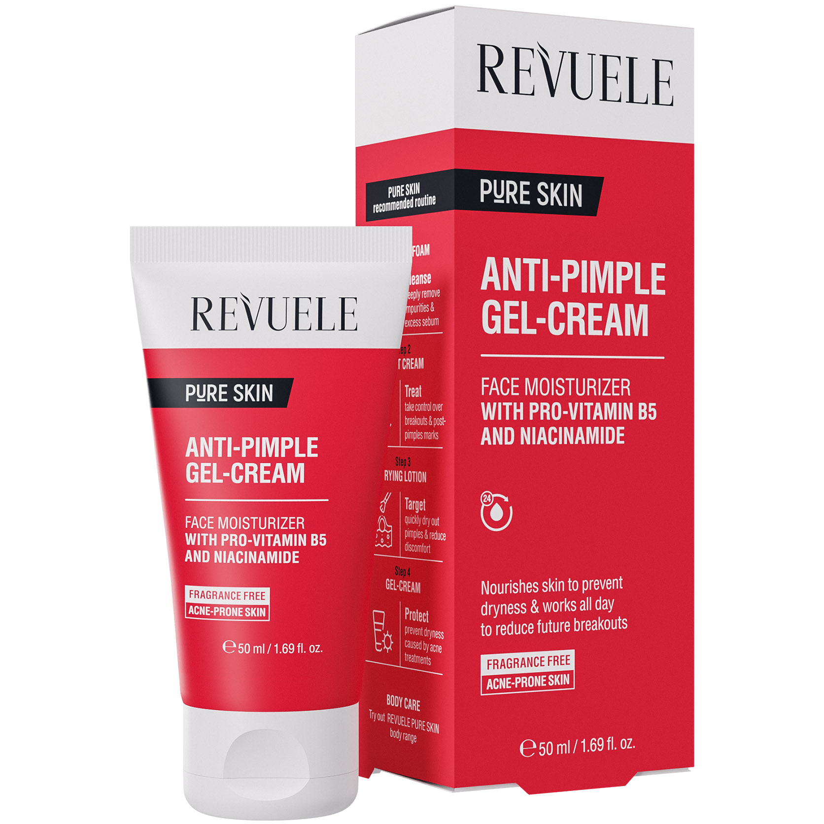 Гель-крем для обличчя проти прищів Revuele Anti-Pimple 50 мл - фото 1