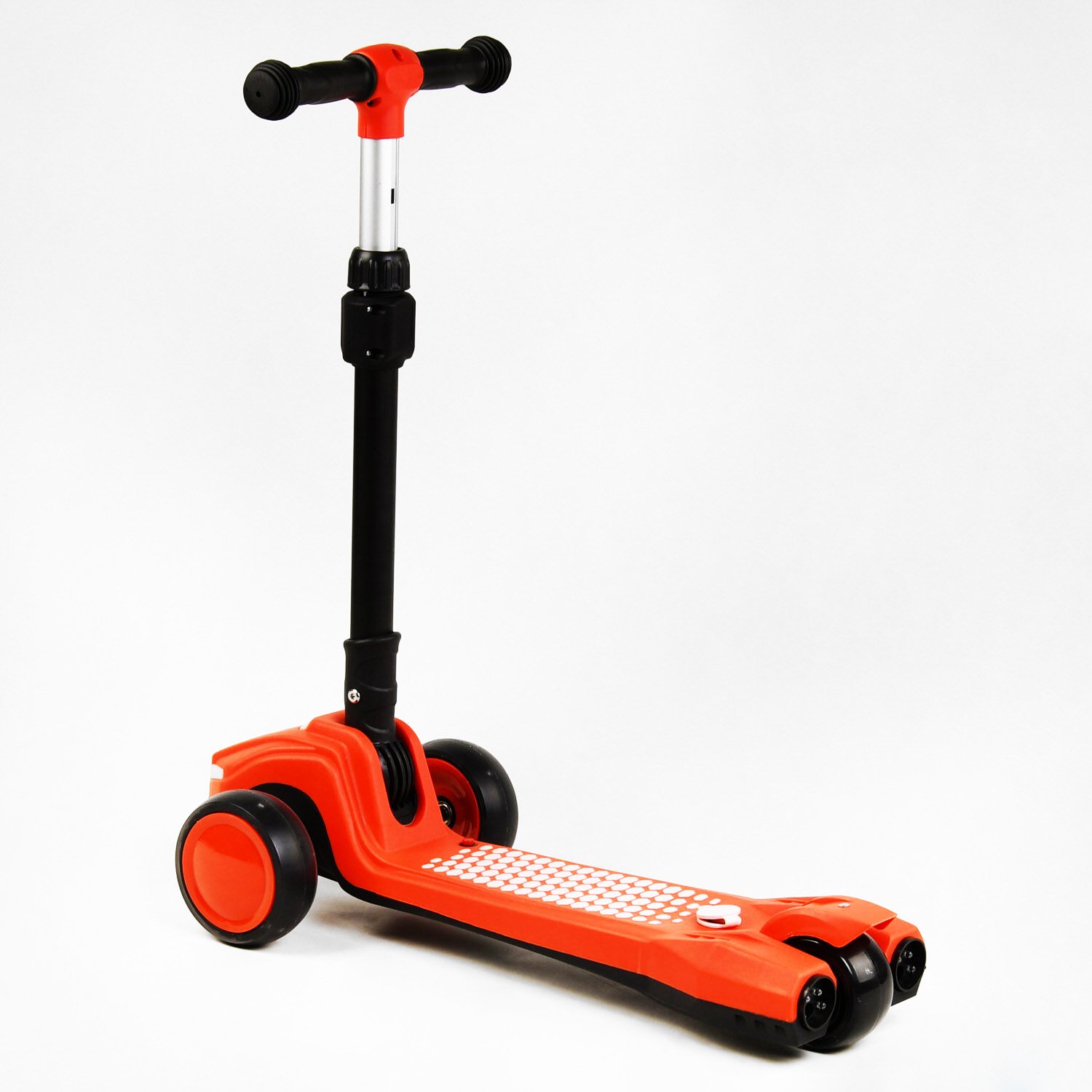 Самокат Best Scooter 60х16х67-79 см Оранжевый 000231317 - фото 4