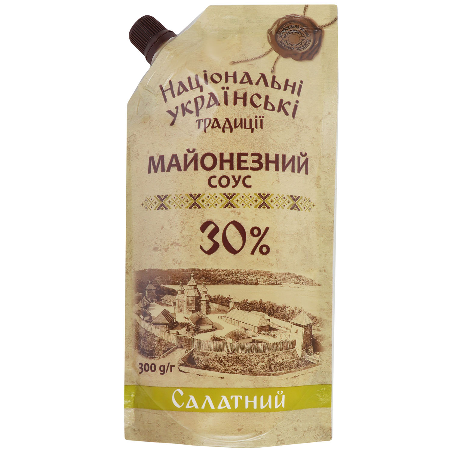 Соус майонезний Національні українські традиції Салатний 30% 300 г - фото 1