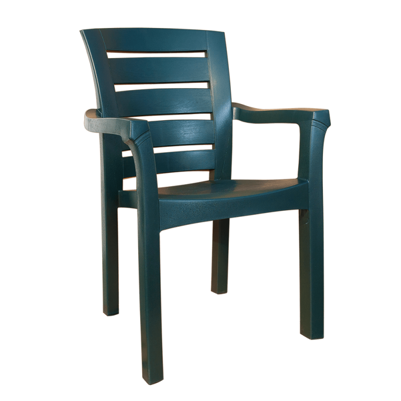 Кресло Irak Plastik Didim, зеленый (HK510) - фото 1