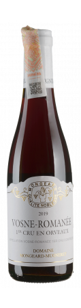 Вино Domaine Mongeard-Mugneret Vosne Romanee 1er Cru Les Orveaux 2019, красное, сухое, 14,5%, 0,375 л - фото 1